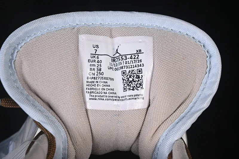 All categories Air Jordan Jordan series basketball shoes Air Jordan 1 Low Air Jordan 1 Low AJ1 Joe 1 low-top retro culture basketball shoes IR7553-422